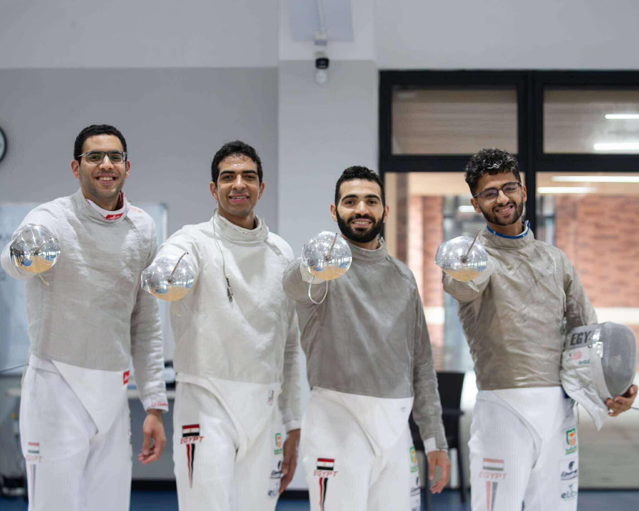 منتخب مصر يتوج بذهبية بطولة إفريقيا لسلاح السيف رجال — كورافيا