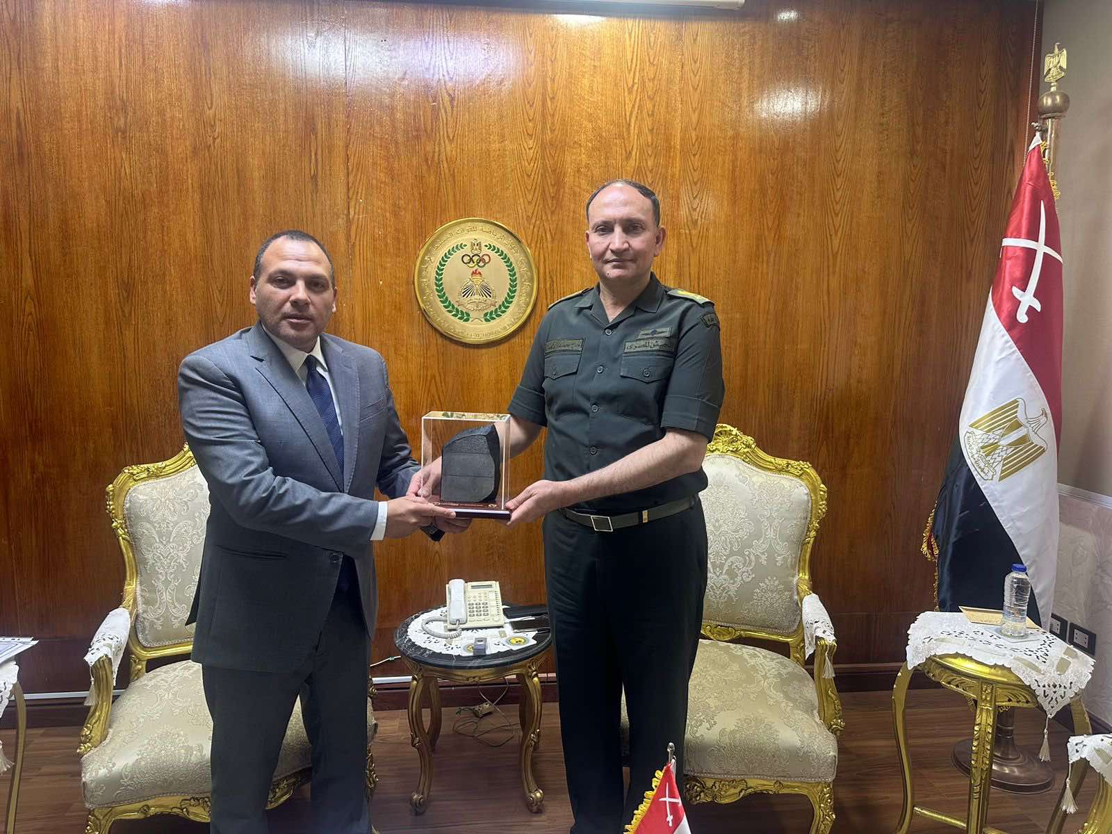 جهاز الرياضة للقوات المسلحة يفوز بجائزة الأفضل من موقع كورافيا لتنظيم بطولة العالم العسكرية للفروسية
