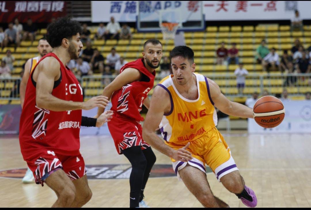 منتخب مصر الأولمبي يفوز على مونتينيجرو في البطولة الدولية للسلة بالصين