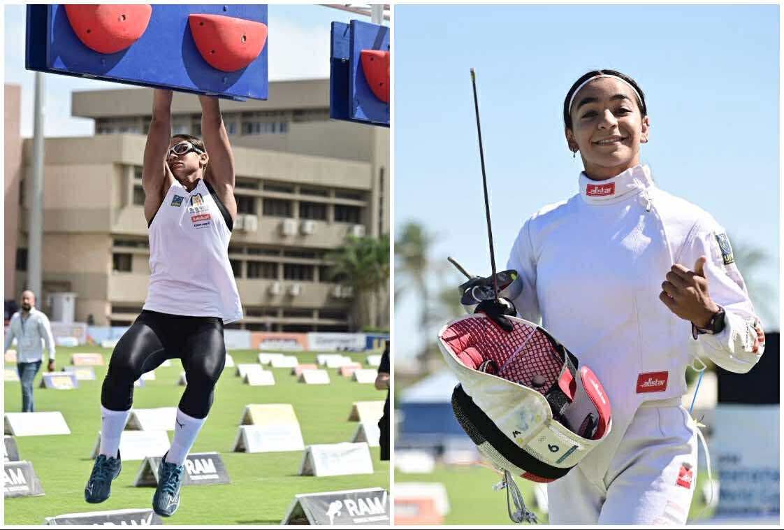 فريدة خليل وملك إسماعيل تتأهلان لنهائي كأس العالم للخماسي الحديث — كورافيا