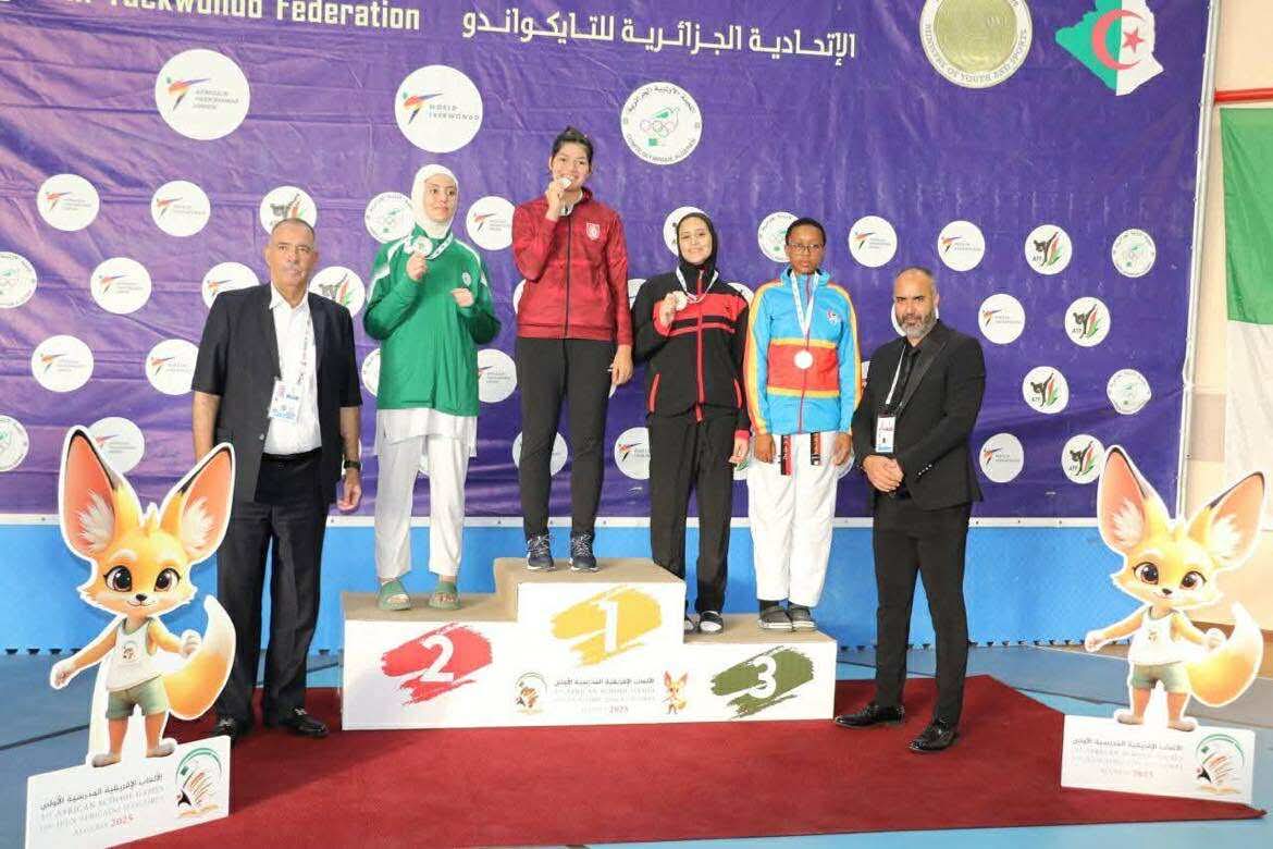 مصر ترفع رصيدها إلى 102 ميدالية في دورة الألعاب الأفريقية للمدارس بالجزائر