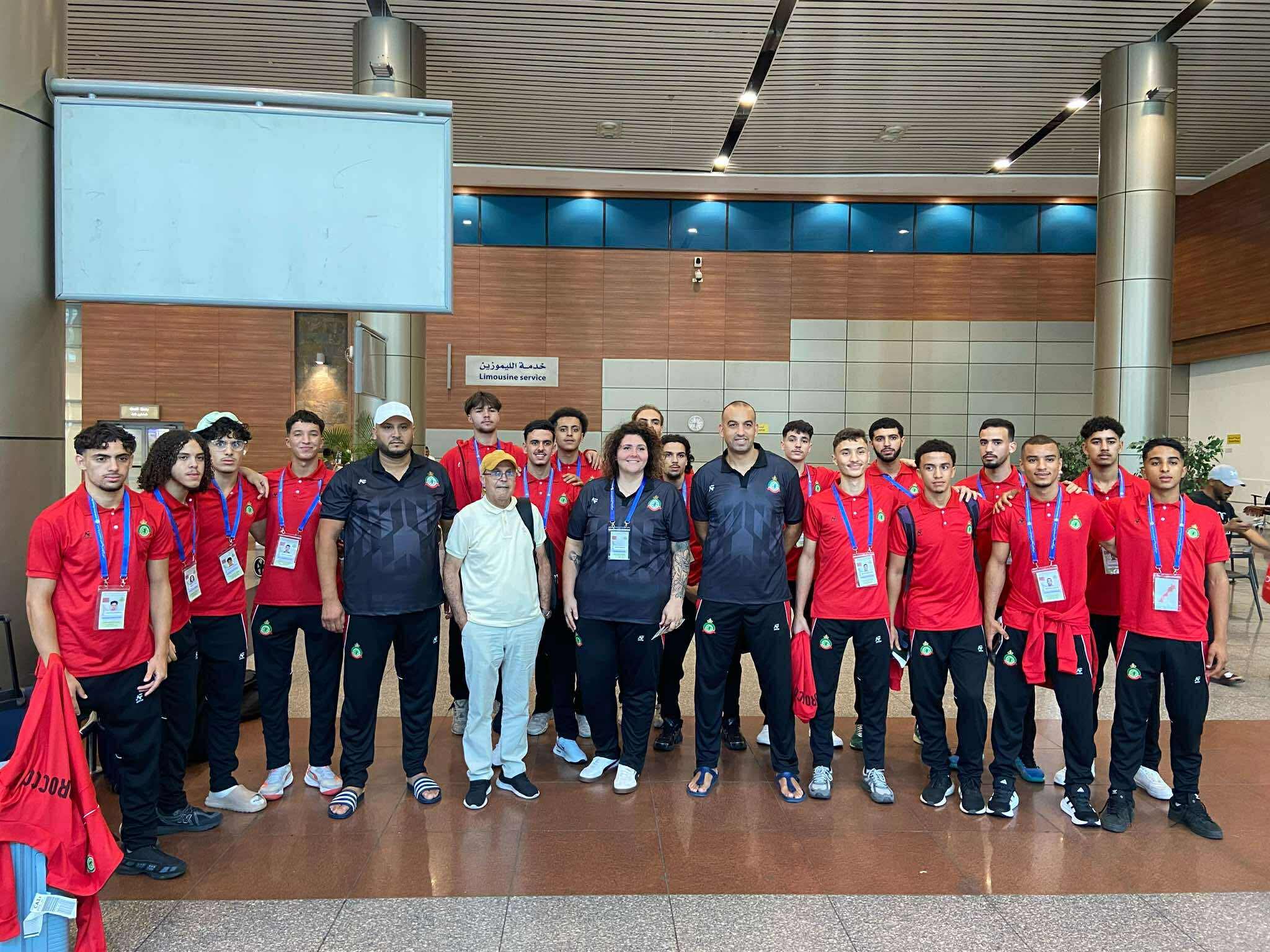 وصول منتخبات البحرين والجزائر والبرازيل والمغرب للمشاركة في بطولة العالم تحت 19 عام