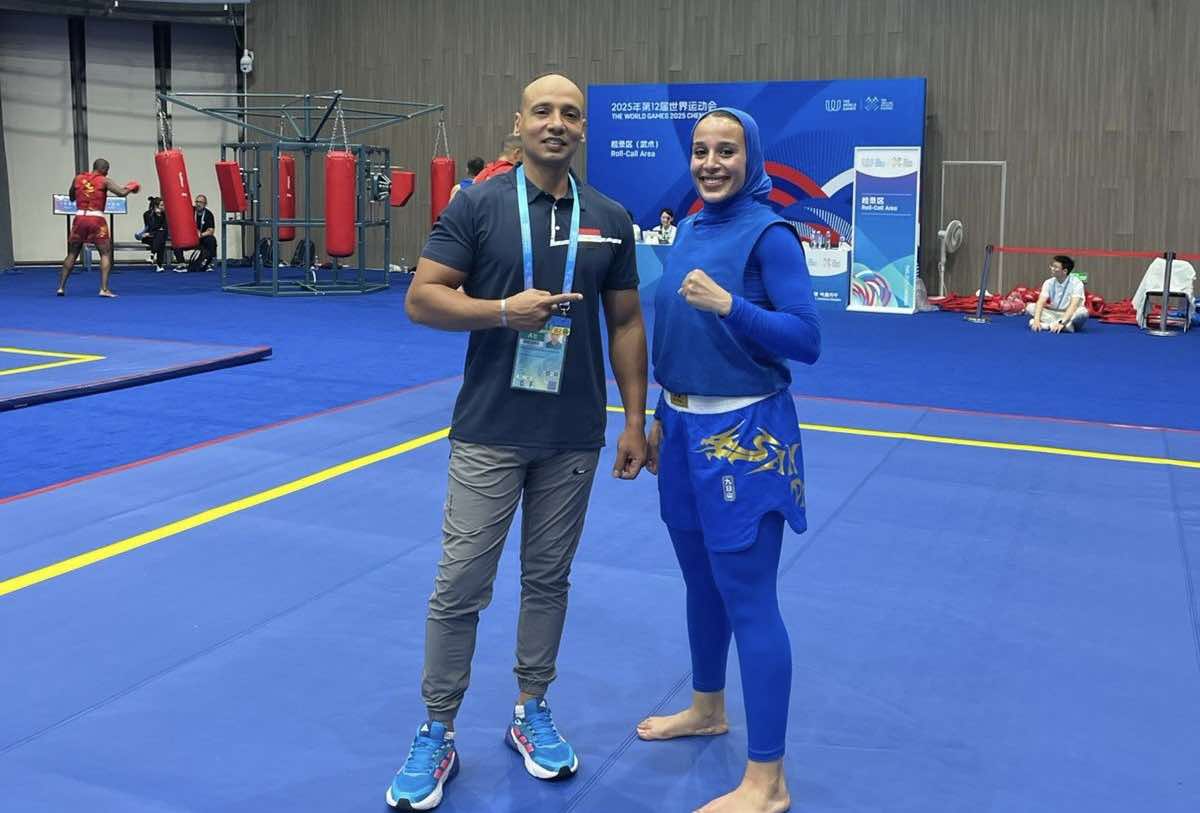 منة الله محمد تنافس على برونزية الكونغ فو بدورة الألعاب العالمية بالصين