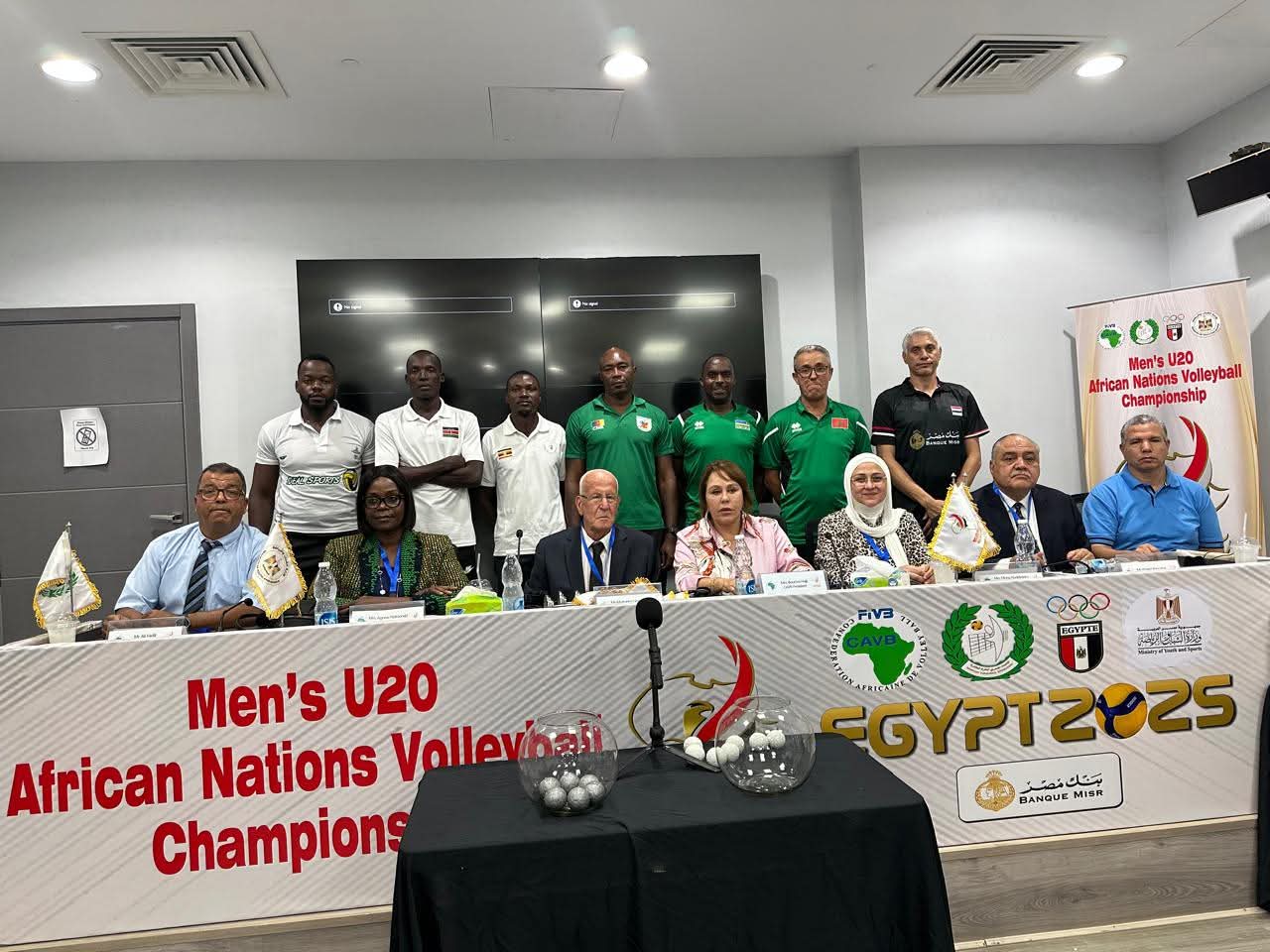 مصر على رأس المجموعة الأولى لبطولة إفريقيا لشباب الكرة الطائرة تحت 20 عامًا