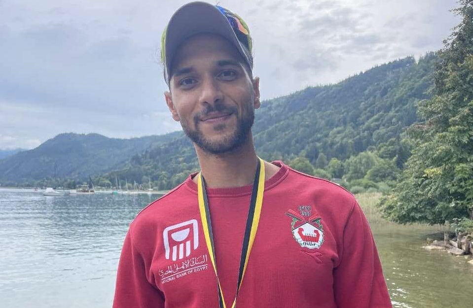 محمد علاء يتوج بذهبية بطولة فيليخ الدولية للتجديف بالنمسا — كورافيا