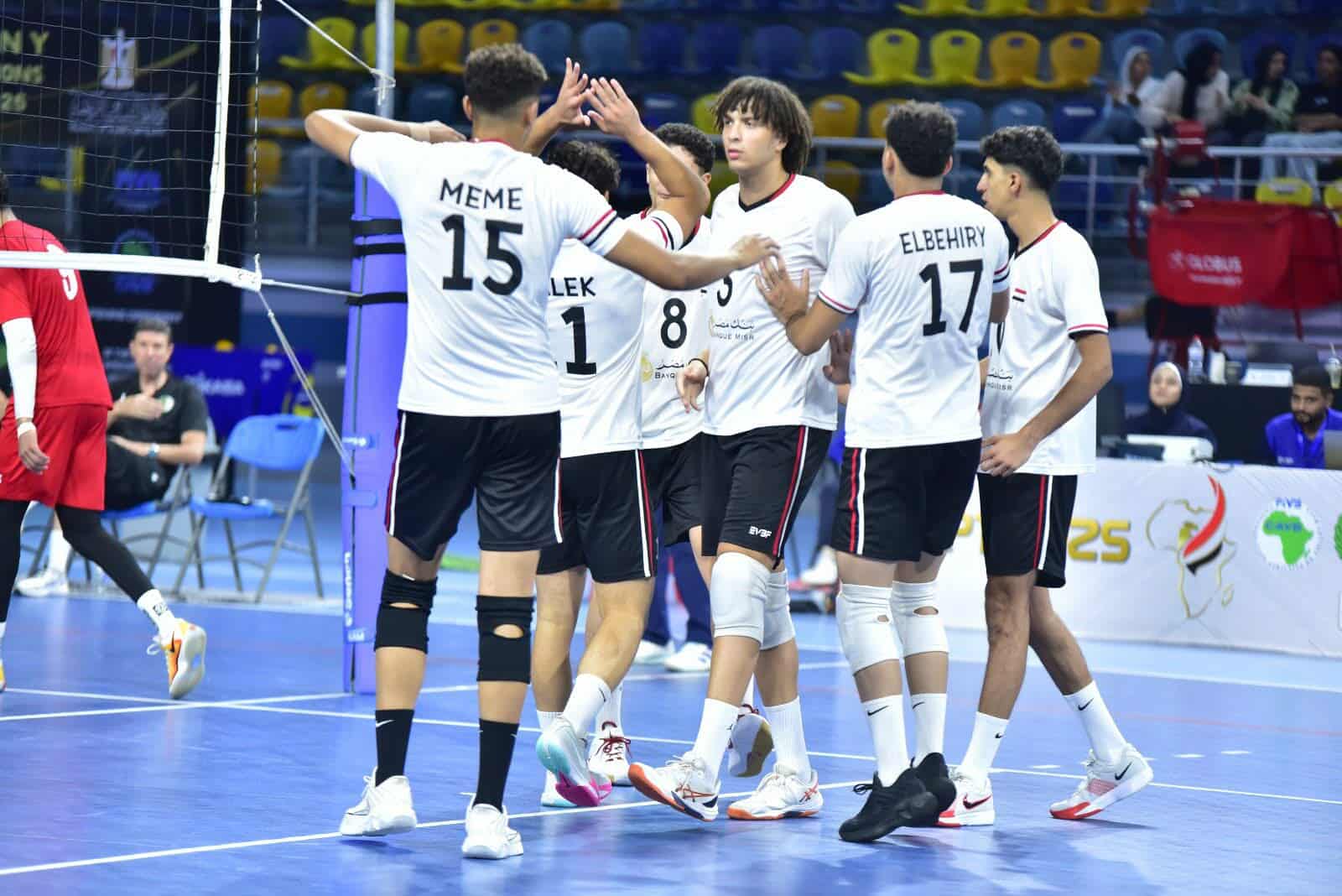 ​تعرف على منافس منتخب مصر في ربع نهائي بطولة إفريقيا لشباب الطائرة بالقاهرة