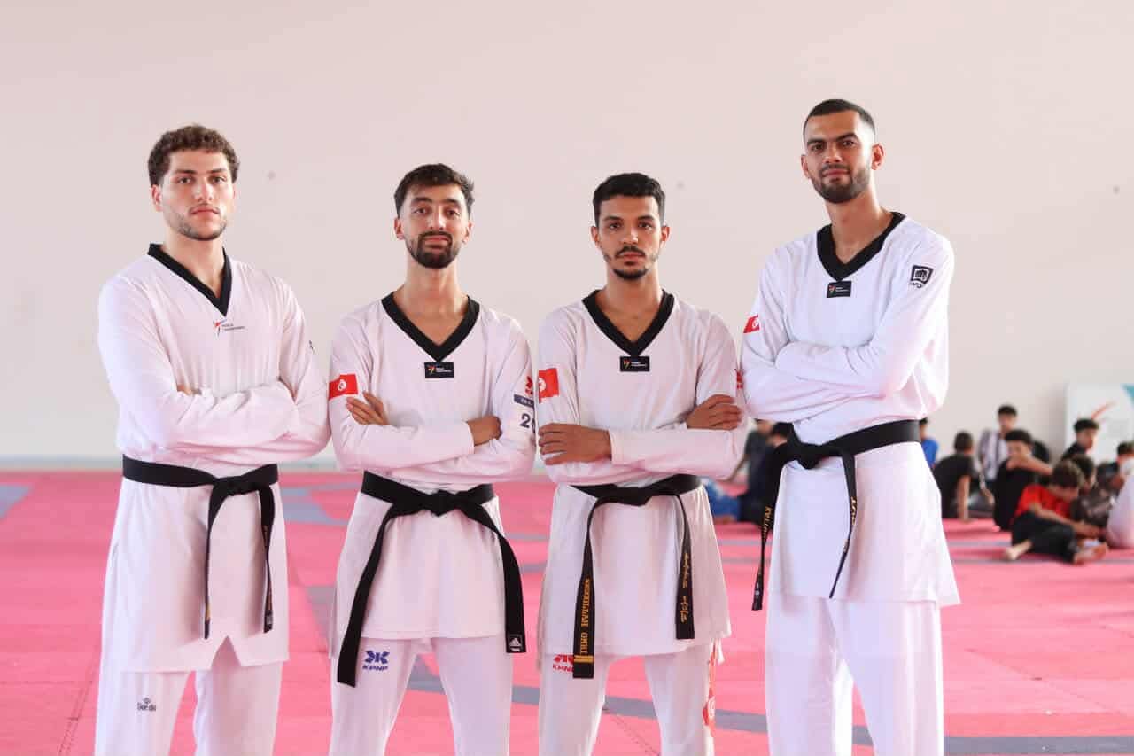 المنتخب الوطني التونسي للتايكواندو يشارك بـ11 لاعبًا في بطولة العالم بالصين